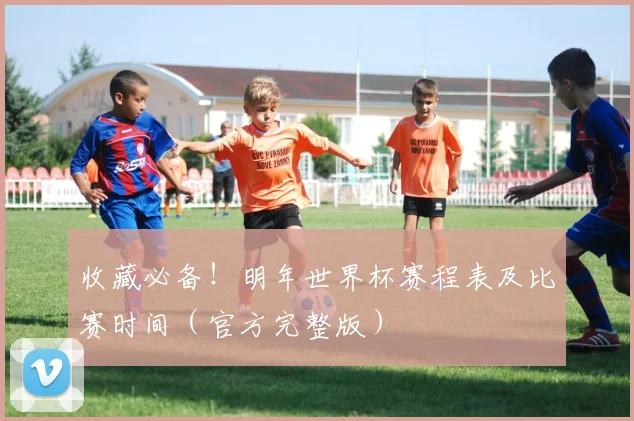 收藏必备！明年世界杯赛程表及比赛时间（官方完整版）